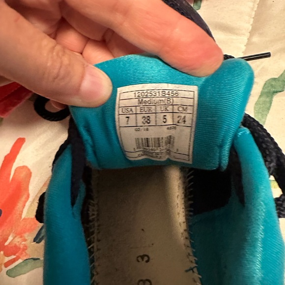 Brooks Women's Addiction 13 Sneakers - Navy, Teal, and Purple - Picture 8 of 8